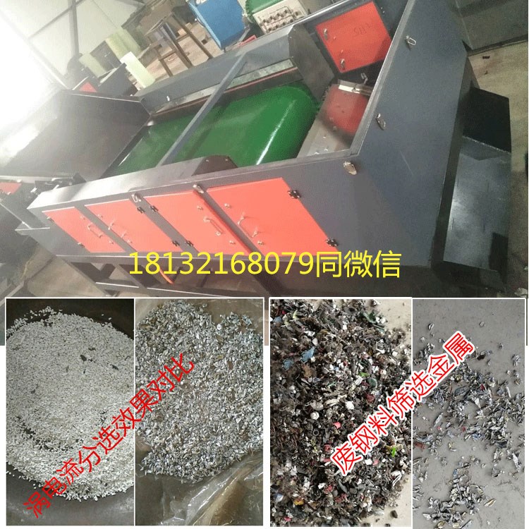渦電流分選機(jī)可將有色金屬銅鋁分選出來(圖1) 渦電流分選機(jī)可將有色金屬銅鋁分選出來(圖1)