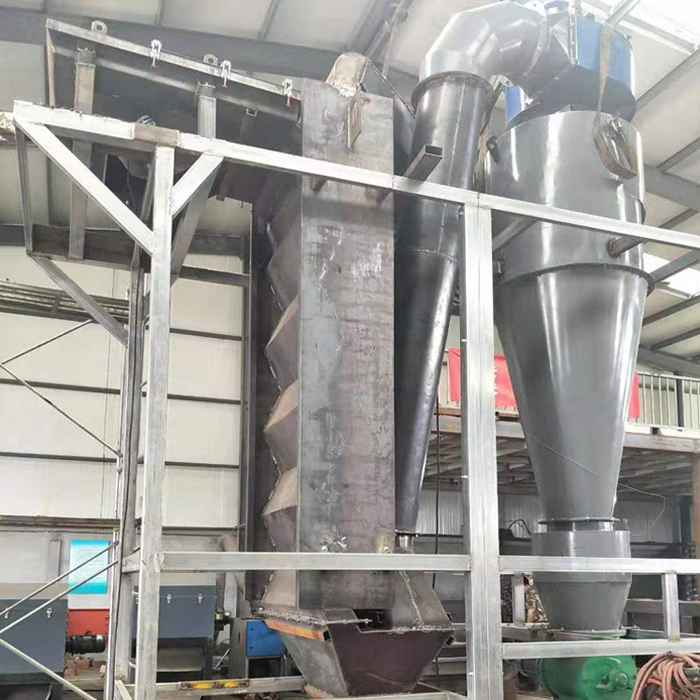 用于輕質(zhì)物料處理的設備 空氣分選機(圖1) 風力分選機